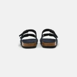 Pier One UNISEX - Sandalias Planas - Dark Blue, Unisexo -Ofertas Pier One Tienda b04b72555bdf4bab9355f5d86c755d83