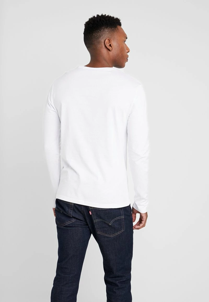 Pier One Hombre Camiseta De Manga Larga - White 5 Pier One Hombre Camiseta De Manga Larga - White - Imagen 3