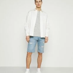 Pier One Hombre 3 PACK - Camiseta Básica - Black/grey/bordeaux