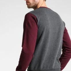 Pier One Hombre Sudadera - Mottled Bordeaux -Ofertas Pier One Tienda b366d3c203b54dc4a8449a8795c7abc0