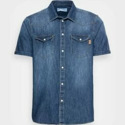Pier One Hombre Camisa - Dark Blue -Ofertas Pier One Tienda b6ee51e631194355aebae36299543383