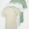 Pier One Unisexo BIRDIE - Camiseta Básica - White/off-white/green -Ofertas Pier One Tienda b78bb0b58e21470789900174cb766326