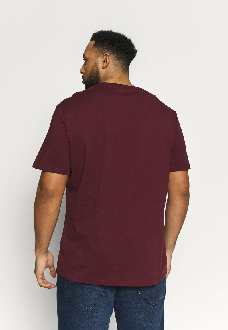 Pier One Hombre 2 PACK - Camiseta Básica - Dark Blue/bordeaux 5 Pier One Hombre 2 PACK - Camiseta Básica - Dark Blue/bordeaux - Imagen 3