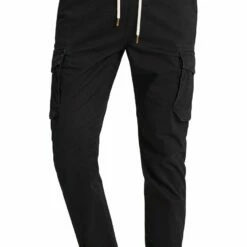 Pier One Pantalones Cargo - Black, Hombre -Ofertas Pier One Tienda ba4a82bf9d2d43059438f26b4d293a93
