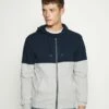 Pier One Hombre Sudadera Con Cremallera - Mottled Grey/dark Blue -Ofertas Pier One Tienda bdd5b93cd0a9458aa4965ab6d28dbd98