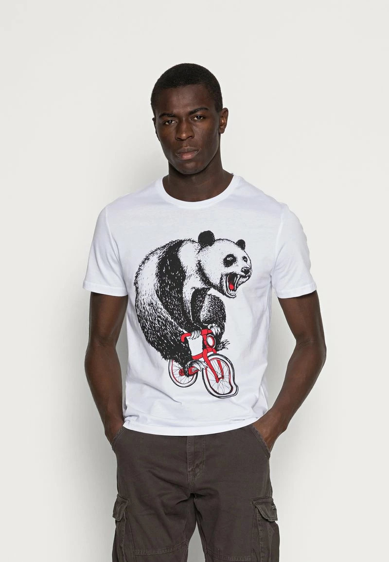 Pier One Hombre Camiseta Estampada - White 3 Pier One Hombre Camiseta Estampada - White