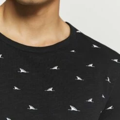 Pier One Hombre Camiseta Estampada - Black -Ofertas Pier One Tienda c0c7720de98b40ea9f5bb5e81e3b7cf2