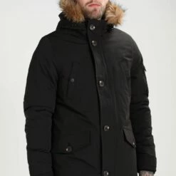 Pier One Hombre Parka - Black -Ofertas Pier One Tienda c0c848318c884900815f06dc41dece2c