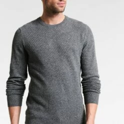 Pier One Hombre Jersey De Punto - Mottled Grey