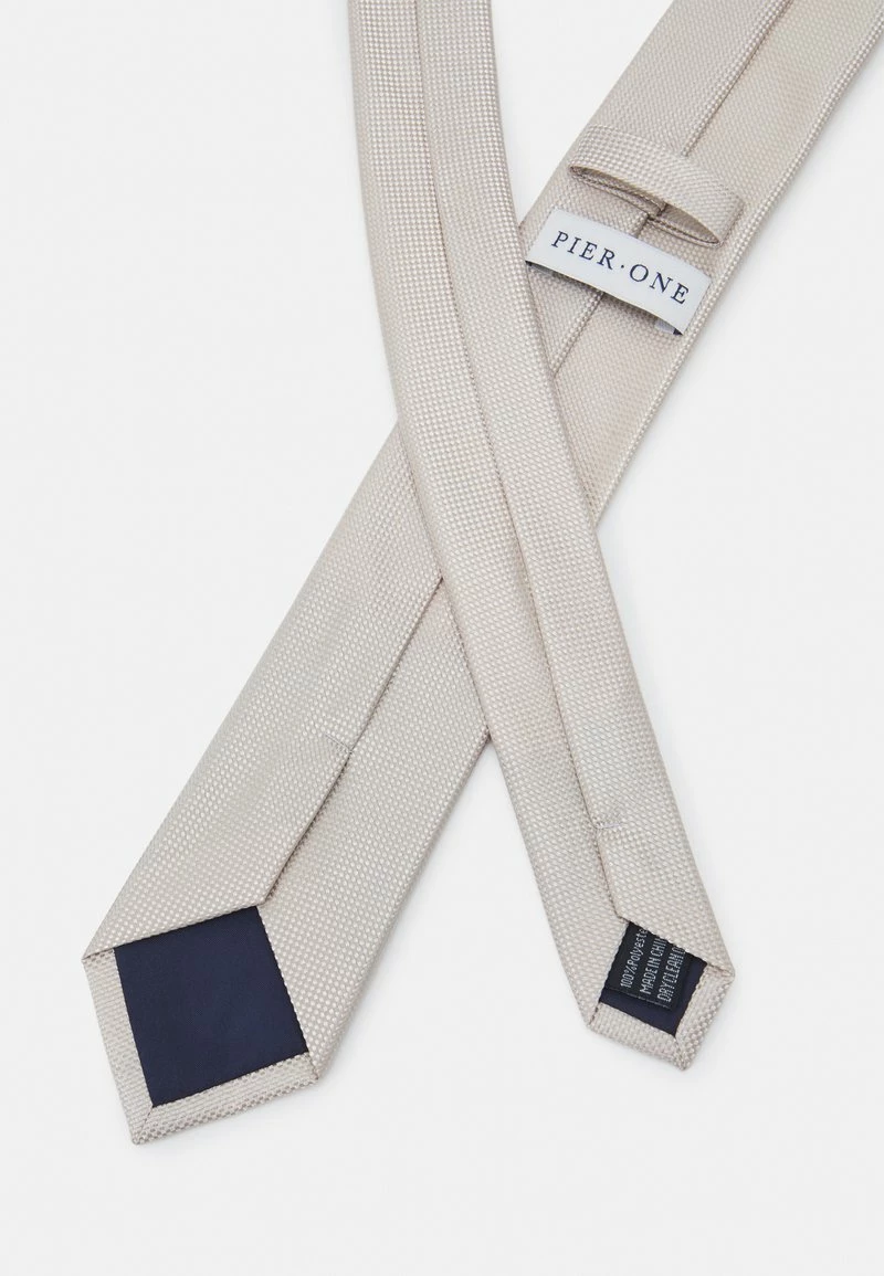 Pier One Corbata - Beige, Hombre 4 Pier One Corbata - Beige, Hombre - Imagen 2