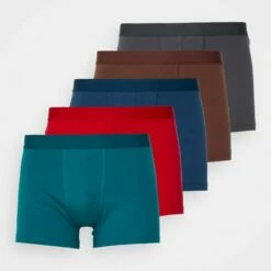 Pier One Hombre 5 PACK - Culotte - Dark Grey/teal/dark Blue -Ofertas Pier One Tienda c230df9275a2422ea08f697ba476915f