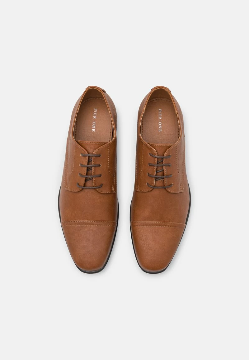 Pier One Hombre Zapatos De Vestir - Cognac 6 Pier One Hombre Zapatos De Vestir - Cognac - Imagen 4