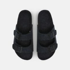 Pier One UNISEX - Sandalias Planas - Dark Blue, Unisexo -Ofertas Pier One Tienda c370c4dcd3c44c3c90c9c686ecfe2d2f