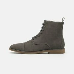Pier One Hombre Botines Con Cordones - Grey