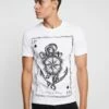Pier One Hombre Camiseta Estampada - White 1 Pier One Hombre Camiseta Estampada - White -Ofertas Pier One Tienda c87e685ea13a495d9a7d99fbe54c93a1