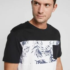 Pier One Hombre Camiseta Estampada - White/black -Ofertas Pier One Tienda c8d3234c76414204ae8b7c372631b1af