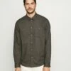 Pier One Hombre Camisa - Mottled Dark Green -Ofertas Pier One Tienda ca5ba601c6a84f76a3ad312685915d9a