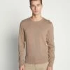 Pier One Hombre Jersey De Punto - Mottled Beige -Ofertas Pier One Tienda cc4d98d60e7a447cbbb2e3da965107ff