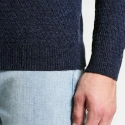 Pier One Hombre Jersey De Punto - Motled Dark Blue -Ofertas Pier One Tienda cc65b7e73a94469e983030c2d5610d88