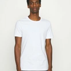 Pier One Hombre 5 PACK - Camiseta Básica - White/dark Grey/black 12 Pier One Hombre 5 PACK - Camiseta Básica - White/dark Grey/black -Ofertas Pier One Tienda ccaba947dedd40308da766d1715b11fa