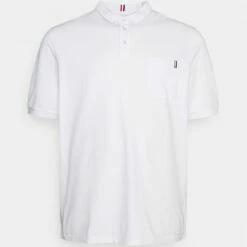 Pier One Hombre TRICLORE TRIM - Polo - White