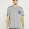 Pier One Camiseta Estampada - Mottled Grey, Hombre -Ofertas Pier One Tienda cfe524888d9d4ed5b81906eeb27a9aef