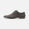 Pier One LEATHER - Zapatos Con Cordones - Grey, Hombre -Ofertas Pier One Tienda d01d70a2887940128b07be1b4c4d6526