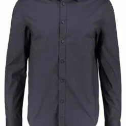 Pier One Hombre Camisa Elegante - Dark Grey -Ofertas Pier One Tienda d241d75c94cd47ccbfbdd2dda651fec2