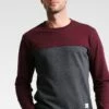 Pier One Hombre Sudadera - Mottled Bordeaux