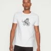Pier One Camiseta Estampada - White, Hombre