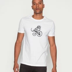 Pier One Camiseta Estampada - White, Hombre