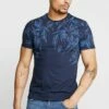 Pier One Camiseta Estampada - Blue, Hombre -Ofertas Pier One Tienda d5887522408e4ac796bd83855538f7a0