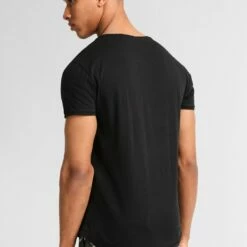 Pier One Hombre Camiseta Básica - Black -Ofertas Pier One Tienda d6602250572043e18ca408482080235f