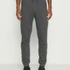 Pier One Hombre Pantalones Deportivos - Mottled Dark Grey -Ofertas Pier One Tienda d6a2613788c4473aa72272408f5369a9