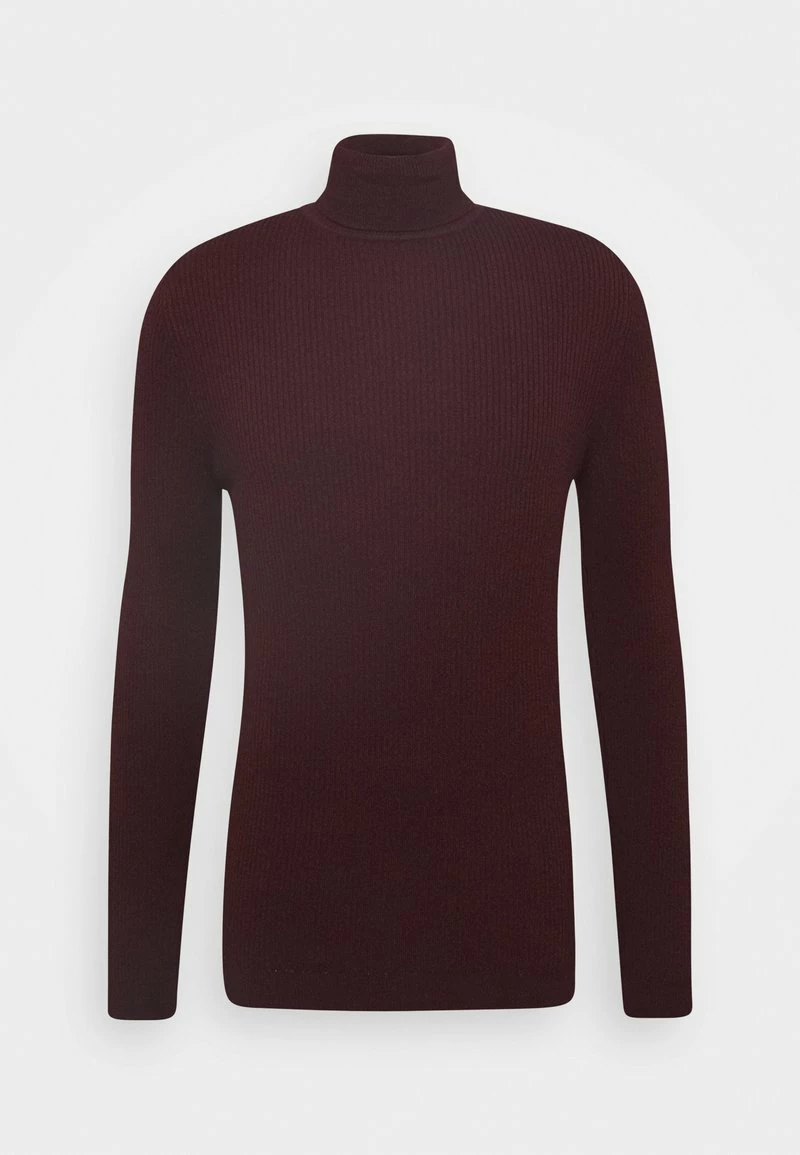 Pier One MUSCLE FIT TURTLE - Jersey De Punto - Mottled Bordeaux, Hombre 7 Pier One MUSCLE FIT TURTLE - Jersey De Punto - Mottled Bordeaux, Hombre - Imagen 5