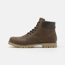 Pier One Hombre Botines Con Cordones - Dark Brown