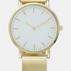 Pier One Unisexo Reloj - Goldcoloured
