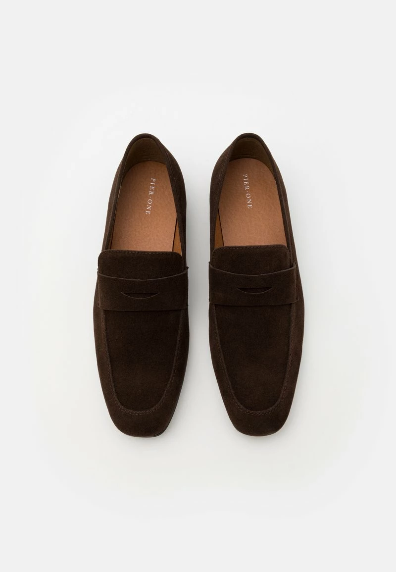 Pier One Hombre Mocasines - Dark Brown 6 Pier One Hombre Mocasines - Dark Brown - Imagen 4
