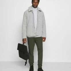 Pier One Hombre Camiseta De Manga Larga - Mottled Grey -Ofertas Pier One Tienda db3a93e40ec54ef3a68573efe0a5e61f