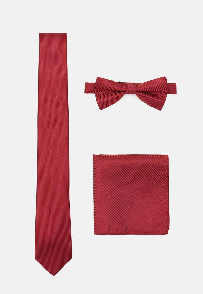 Pier One SET - Corbata - Bordeaux, Hombre 3 Pier One SET - Corbata - Bordeaux, Hombre