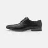 Pier One Hombre LEATHER - Zapatos De Vestir - Black