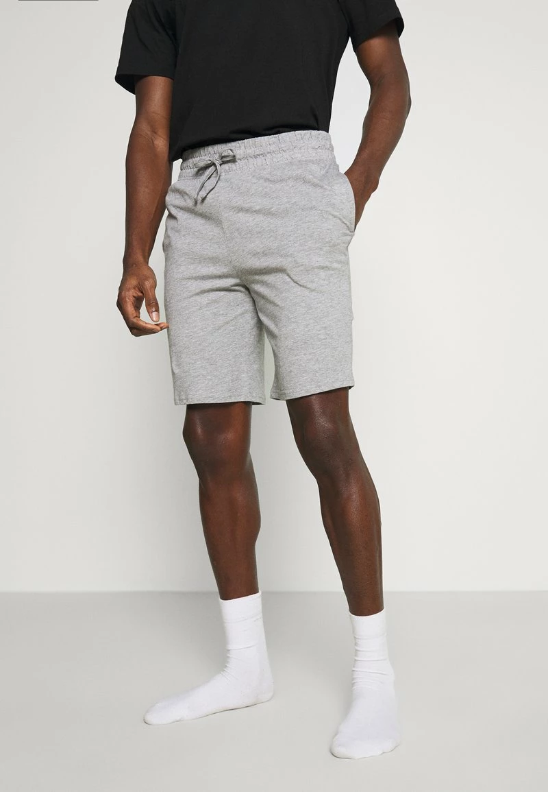 Pier One Hombre 3 PACK - Pantalón De Pijama - Black/mottled Dark Grey/red 6 Pier One Hombre 3 PACK - Pantalón De Pijama - Black/mottled Dark Grey/red - Imagen 4