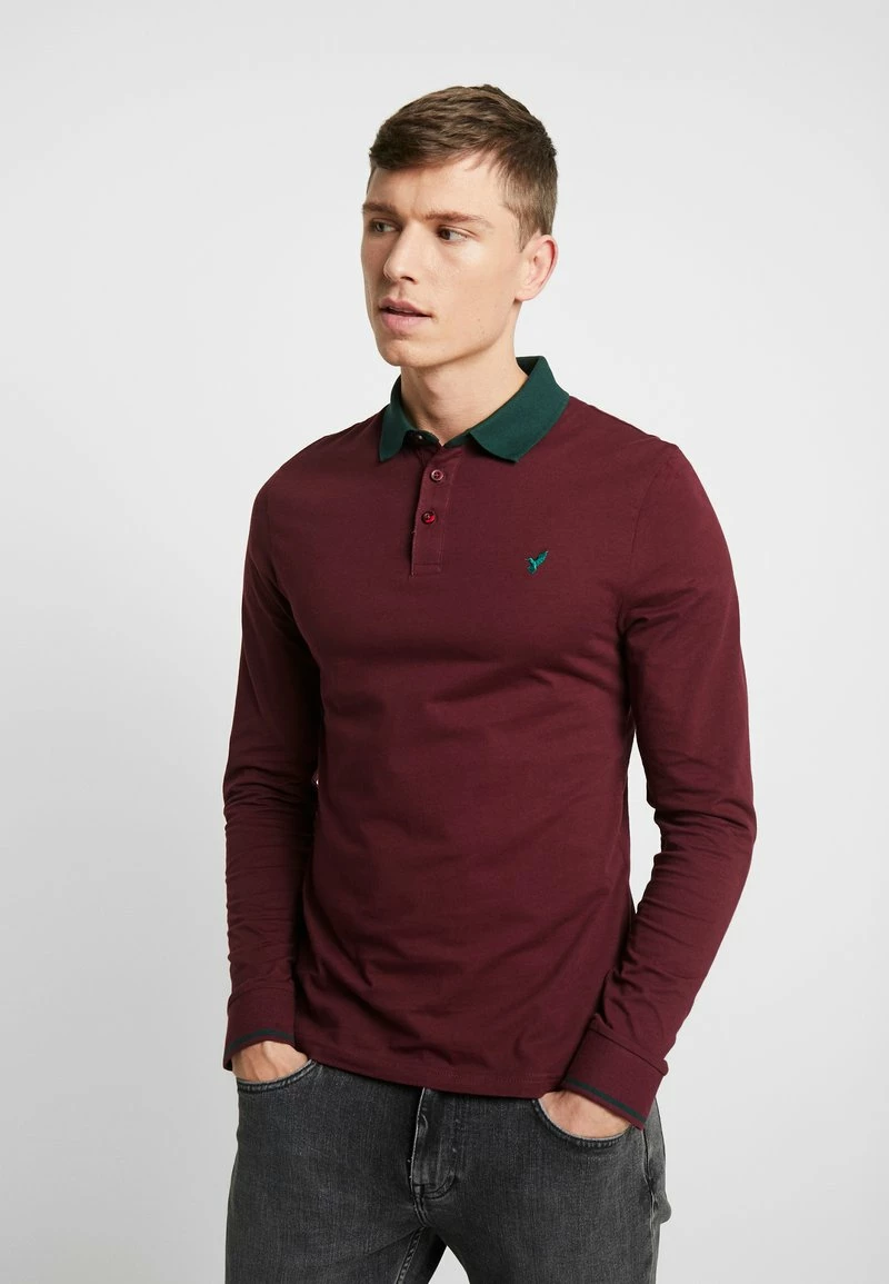 Pier One Hombre MUSCLE FIT - Polo - Bordeaux 3 Pier One Hombre MUSCLE FIT - Polo - Bordeaux