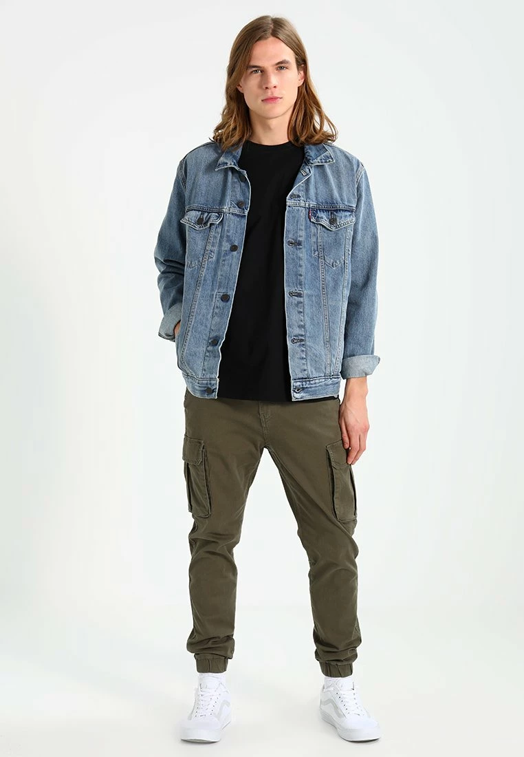 Pier One Hombre Pantalones Cargo - Khaki 4 Pier One Hombre Pantalones Cargo - Khaki - Imagen 2