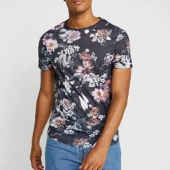 Pier One Hombre Camiseta Estampada - Multicoloured