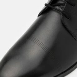 Pier One Hombre LEATHER - Zapatos Con Cordones - Black -Ofertas Pier One Tienda e2269c275ff149849d68108f4e205aed