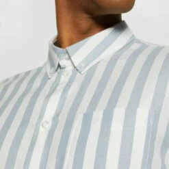 Pier One Hombre Camisa - Light Blue/white -Ofertas Pier One Tienda e24b508b69f54dd9827c91eaed7bd75a