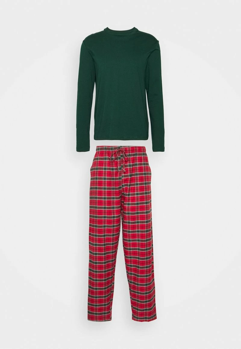 Pier One Hombre Pijama - Dark Green/red 6 Pier One Hombre Pijama - Dark Green/red - Imagen 4