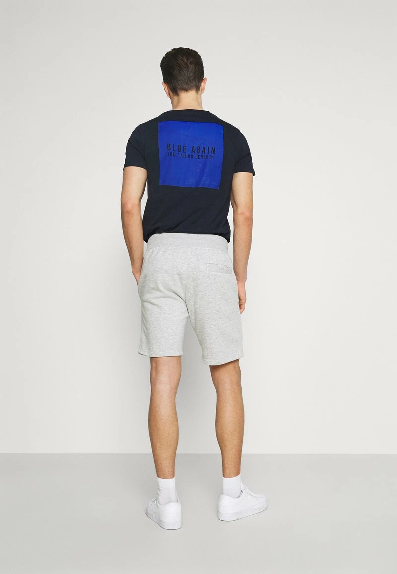 Pier One Hombre 2 PACK - Shorts - Mottled Light Grey/dark Blue 5 Pier One Hombre 2 PACK - Shorts - Mottled Light Grey/dark Blue - Imagen 3