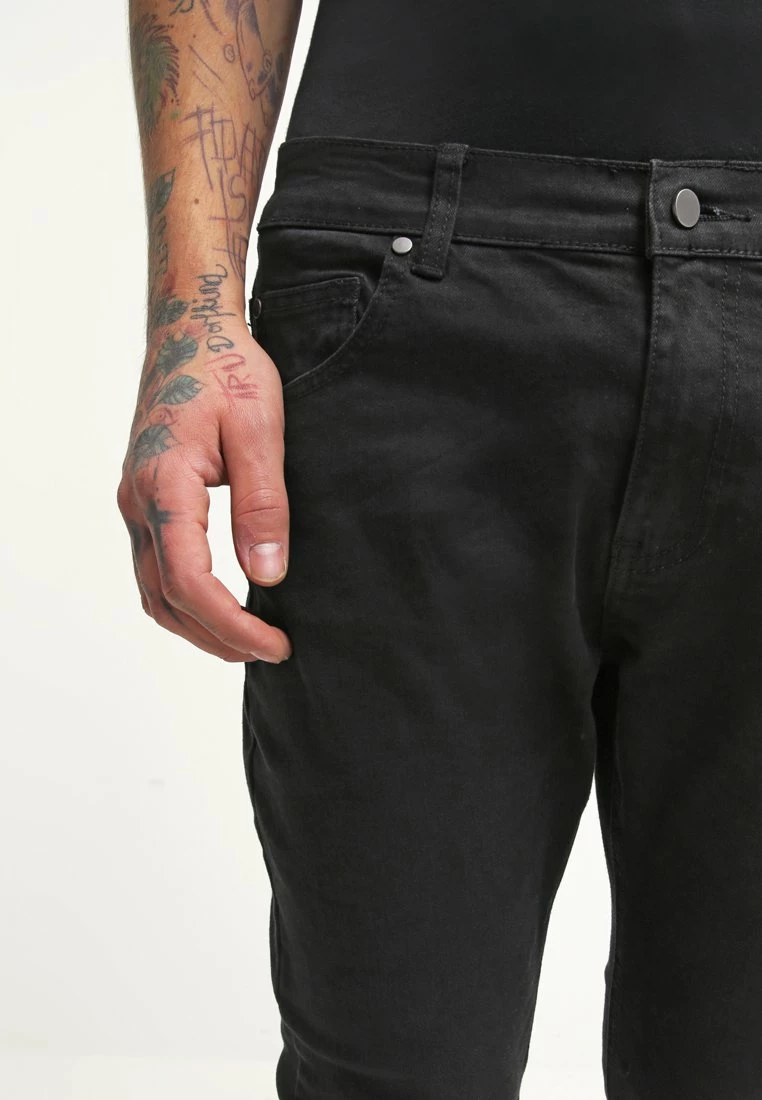 Pier One Hombre Vaqueros Slim Fit - Black Denim 7 Pier One Hombre Vaqueros Slim Fit - Black Denim - Imagen 5
